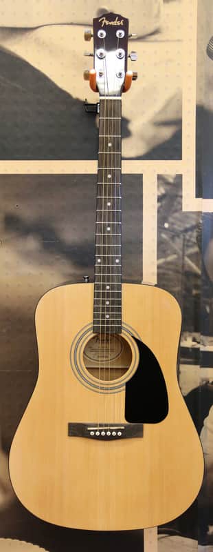 Fender FA-115 Dreadnought Acoustic Guitar - Natural image 1