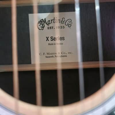 Martin 00-X2E 2020's  - Cocobolo HPL back and sides Spruce top PA Profile with High-Performance Taper neck 1 3/4'' fingerboard width at nut image 4
