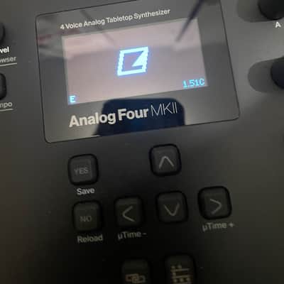 Elektron Analog Four MKII 4-Voice Tabletop Analog Synthesizer 2020 - Present - Black image 10