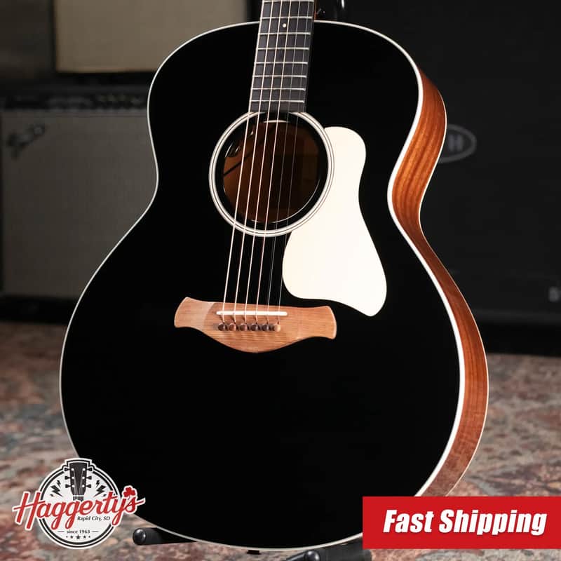 Taylor Gold Label 514e Super Auditorium Acoustic/Electric Guitar - Blacktop with Hardshell Case - Demo image 1