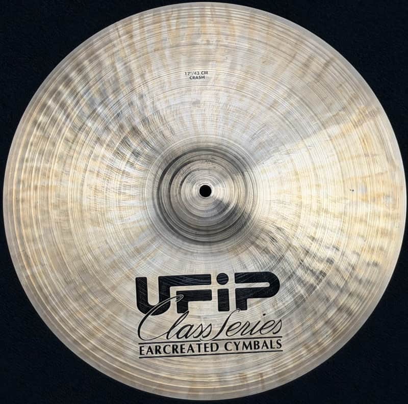UFIP 17" Class Series Light Crash Cymbal - 1210g image 1