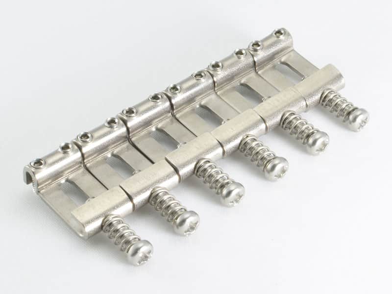 KTS PR-04 - Titanium Saddle Set for Japan Vintage-Style Stratocaster Tremolo Bridge image 1