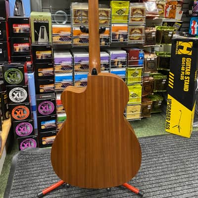 LAG Tramontane T70ACE electro-acoustic auditorium size guitar with solid spruce top image 18
