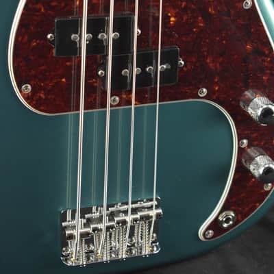 Fender American Professional Classic Precision Bass Faded Sherwood Green Metallic Rosewood Fingerboard image 3