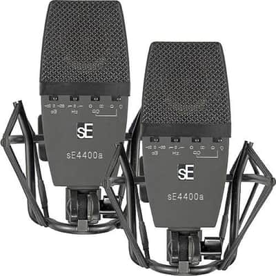 sE Electronics sE4400 (P) 2nd Gen Factory Matched Pair of sE4400 with Mounting and Case image 1