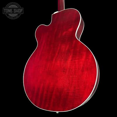 Mint Gretsch G6119T Pro Players Edition Tennessee Rose Dark Cherry Stain w/case image 9