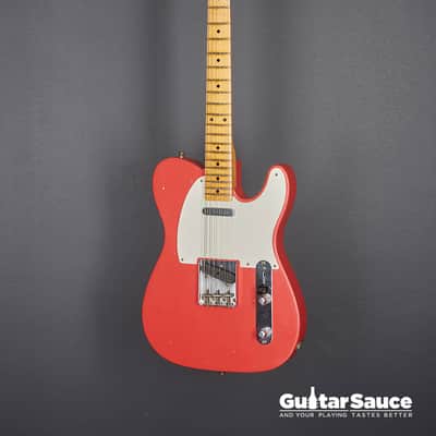 Fender Custom Shop 56 Telecaster Journeyman Aged Fiesta Red 2019 Used (Cod. 1451UG) image 5