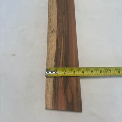 Brazilian rosewood spaulted Fretboard fingerboard blank oversized 1800s - Dalbergia Nigra image 5