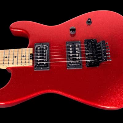 2024 Charvel Custom Shop USA San Dimas 2H with Floyd Rose ~ Red Sparkle image 2