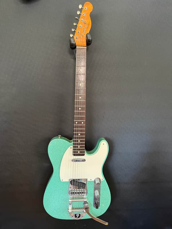 Fender Limited Edition Custom Shop '52 Reissue Telecaster Relic 1 of 12 Hollywood Collection 2018 - Seafoam Sparkle AAA Rosewood Fretboard image 1