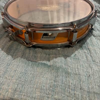 Ludwig Rocker Elite Piccolo Snare Drum - 3 inches x 13 inches, Natural Maple FinisH 1980s - Natural maple finish image 1