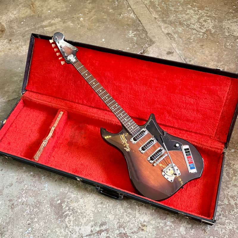 1963 Hagstrom Corvette Tobacco sunburst