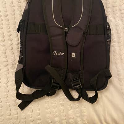 Fender Vintage Fender Promotional Backpack – Rare Fender Employee / Dealer Memorabilia 1990's - Black and Gray image 11