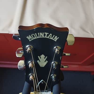 Mountain W-350 70s Very Rare! Japan Gibson Country Western style Amazing tiger strike back, Japan vintage case image 7