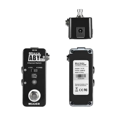Mooer Micro ABY MKII Channel Switch 2010s - Black + free shipping image 3