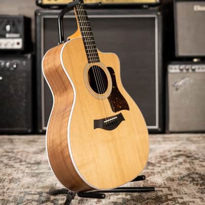 Taylor 214ce Grand Auditorium Acoustic/Electric Guitar with Gig Bag image 16