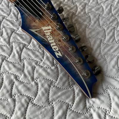 Ibanez RG Premium RG1027PBF 2017 - Cerulean Blue Burst image 4