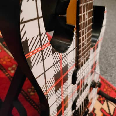 Ibanez RG560 Blues Saraceno 1992 White Plaid Included Hard Case image 15
