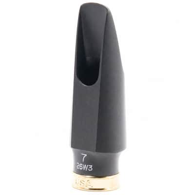Theo Wanne NY BROS III Hard Rubber 7 Alto Saxophone Mouthpiece image 2
