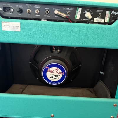 Tone King Imperial MKII 20-Watt 1x12" Guitar Combo 2015 - Present - Turquoise image 2
