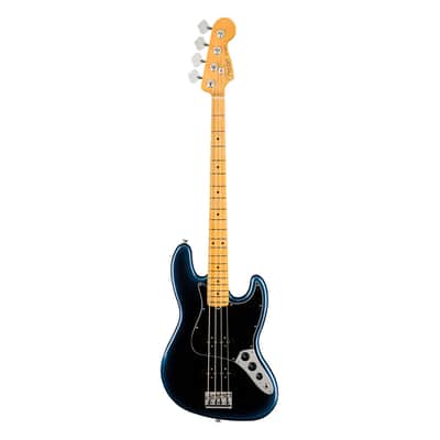 Fender American Professional II Jazz Bass - Dark Night w/ Maple FB image 2