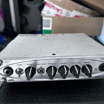 Gallien-Krueger MB200 200W Bass Head 2010s - Silver image 2