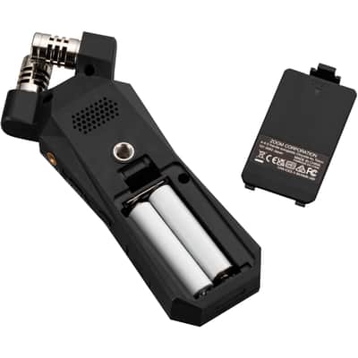 Zoom H1essential 2-Track 32-Bit Float Portable Audio Recorder with 5 AAA Batteries, USB-C to USB-C Cable and 32GB microSD Card image 4