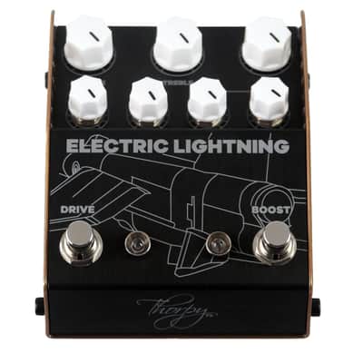 ThorpyFX Electric Lightning Chris Buck Signature Overdrive & Boost Guitar Effect Pedal image 2