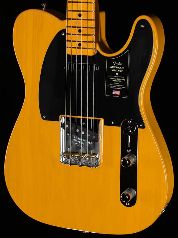 Fender American Vintage II 1951 Telecaster Maple Fingerboard Butterscotch Blonde (367) image 1