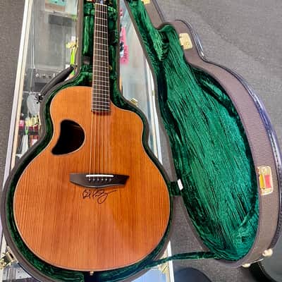 McPherson MG 4.5 Redwood Top East Indian Rosewood Back & Sides with Case Played & Signed By Brad Paisley - Pre Owned image 1