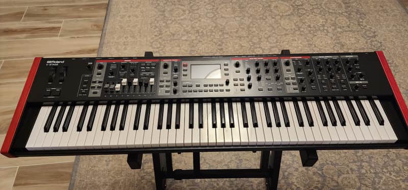 Roland V-Stage 76 Digital Stage Piano 2025 - Present - Black image 1