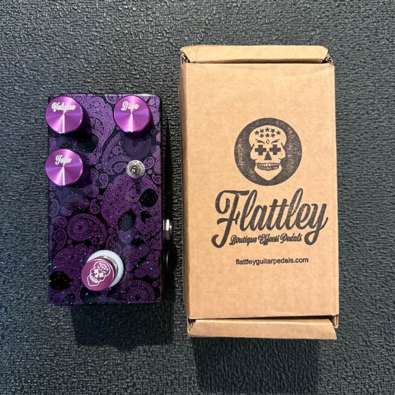 Flattley Guitar Pedals Revolution 10 AE Dynamic 3-In-1 Overdrive image 1