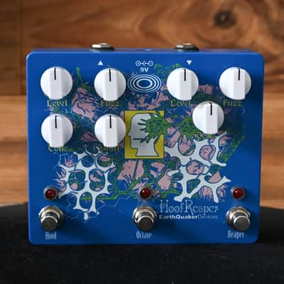 EarthQuaker Devices Hoof Reaper Double Fuzz with Octave Up V2 | Reverb