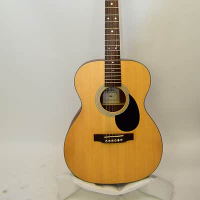 2007 Martin OM-1 Orchestra Model Acoustic Electric Guitar, Natural w/ Case image 2
