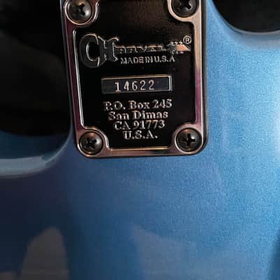Charvel San Dimas 2023 - Lake Placid blue image 2