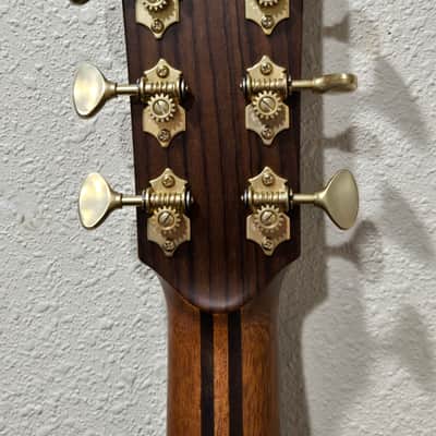 Yamaha LL26R Handcrafted 26 Series Folk Acoustic Guitar with Case image 8