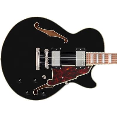D'Angelico Premier SS Single Cutaway w/ stop-bar tailpiece, Black* w/ DAPSSSBKNS image 10
