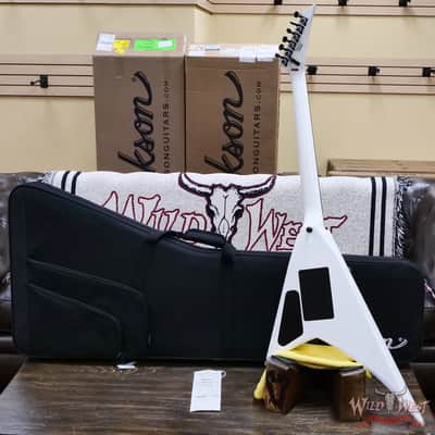 Jackson American Series Rhoads RR24 FR Floyd Rose Ebony Fingerboard Snow White 7.70 lbs image 8