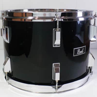 Pearl 13 x 9 Mounted Tom / Gloss Black Wrap / Early Export? image 6