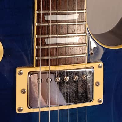 Epiphone Les Paul Standard Limited Edition 1997 - Transparent Blue image 10