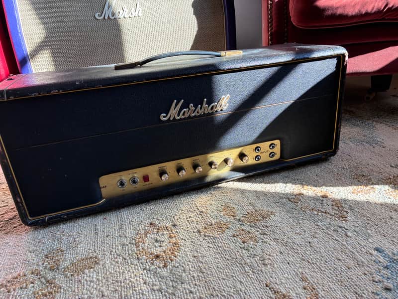 '74 Marshall JMP50 model 1986 Bass 50-Watt Guitar / Bass Amp Head image 1