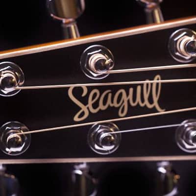 Seagull S6 Original LEFT Handed Acoustic Guitar Natural MADE In CANADA image 6