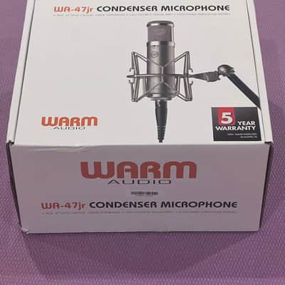 Warm Audio WA-47jr Large Diaphragm Multipattern FET Condenser Microphone 2018 - Present - Nickel image 4