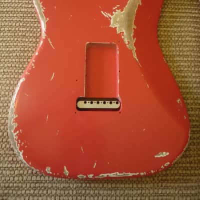 MJT Official Custom Order Vintage Aged Nitro Finish Guitar Body by Mark Jenny VTS image 2