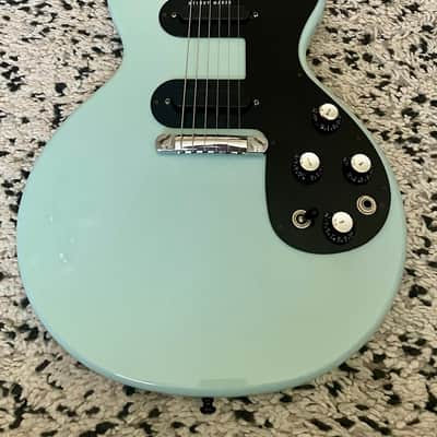 1963 Gibson Melody Maker Refinished Brazilian Rosewood Pelham Blue image 2