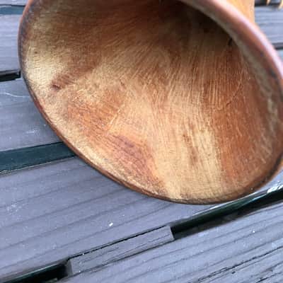 Moroccan Ghaita  Folk Oboe double reed oiled olive wood image 3
