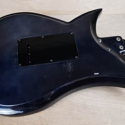 Tokai Talbo Blazing Fire A-145MSH 2003 See Through Black Navy Blue w/ Bag image 8