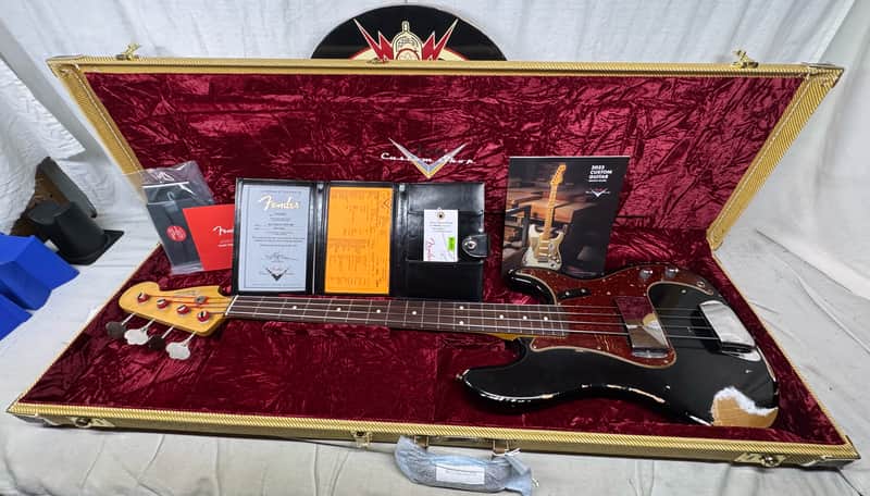 Fender Custom Shop '63 Precision Bass Relic | Reverb