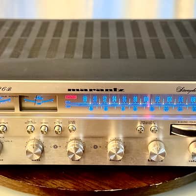 πΆβ¨ Marantz 2226B Vintage Stereo Receiver β Serviced/Cleaned, LED Dial Lights, Excellent Faceplate, Fully Tested image 3