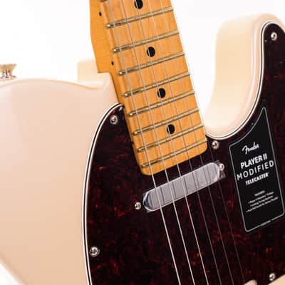Fender Player II Modified Telecaster with Maple Fretboard 2025 - Present - Olympic Pearl 3678grr image 8